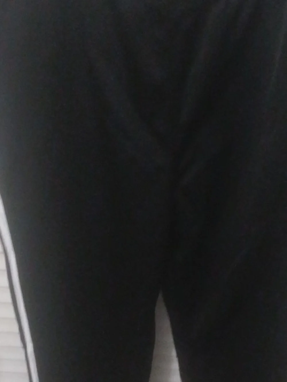 adidas Men's Track Pants Black & White Medium NWT
